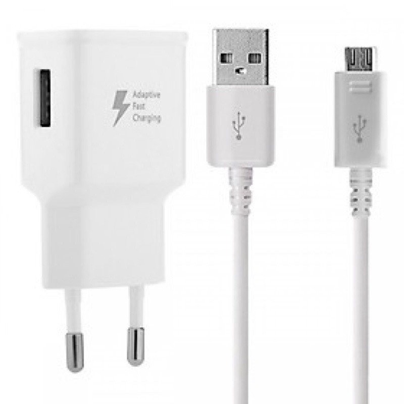 Bộ Cục Củ Sạc và Dây Cáp Sạc Nhanh  Cổng Micro USB Tương Thích Các Dòng android