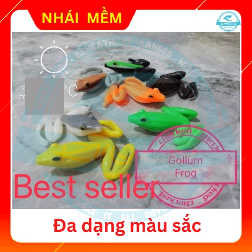 Chuyên Câu Cá Lóc Dùng Cho Săn Hàng Bởi Action Giống Nhái Thật, Giá Rẻ 1 Bịch 5 Con - Ryoko