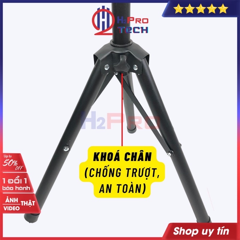 Chân Loa Đứng Cao Cấp Sắt Dày, Cao-155x180Cm, Chịu Tải 50Kg-Chân Để Loa Full Sân Khấu-Hàng,Chính hãng