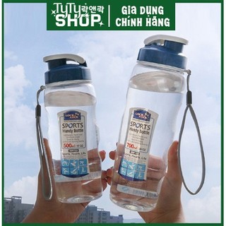 Bình nước , bình nhựa thể thao lock&lock handy bottle 500ml abf721 và 700ml abf722