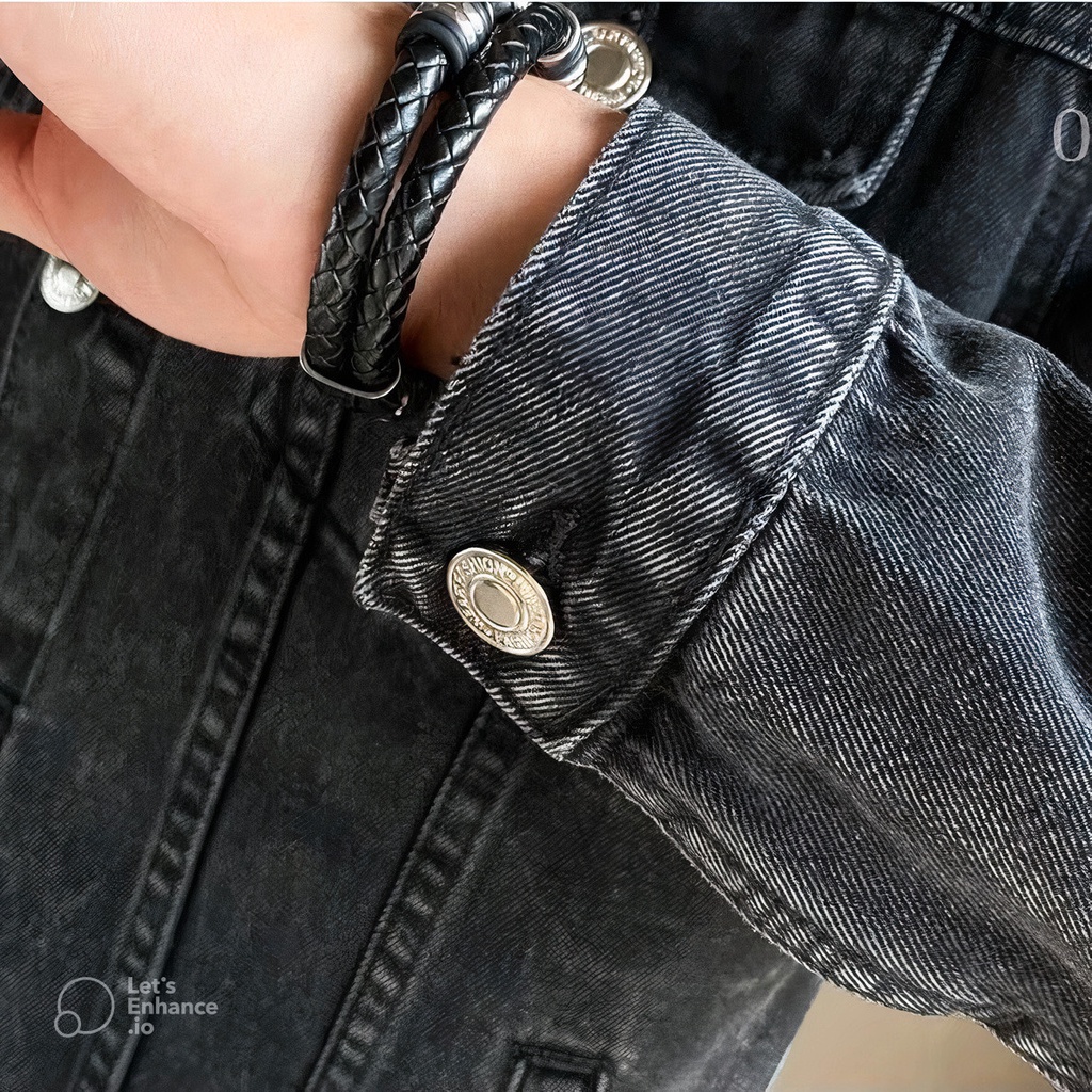 Áo khoác JEAN nam mẫu Basic AJ001, Thanh lịch & Trẻ trung phù hợp phối đồ Văn phòng & Dạo phố, vải Denim dày co dãn