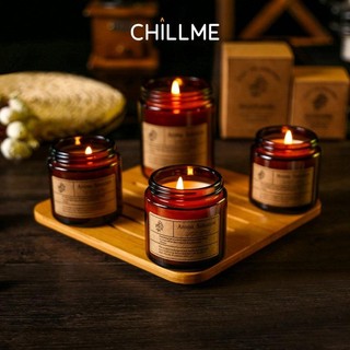 (GIFT) Quà tặng nến thơm sáp đậu nành phiên bản Chillme trà trắng hoa gừng