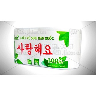Giấy vệ sinh Hàn Quốc 3 lớp