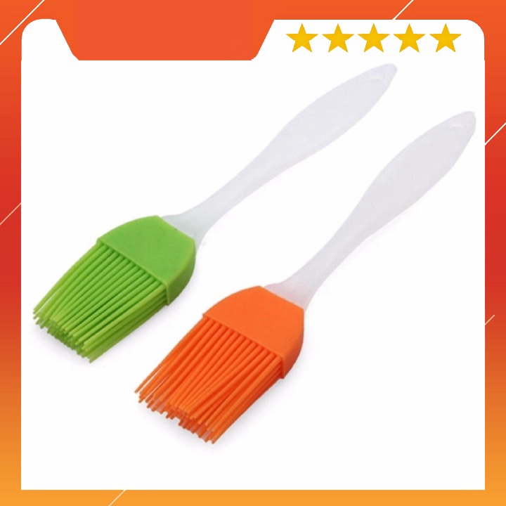 Chổi/cọ quét dầu/bơ làm bánh silicon lưỡi dài 5.5cm - Màu Ngẫu Nhiên [HOT]