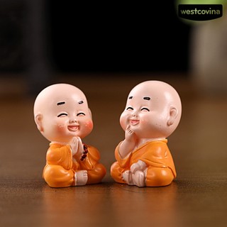 [WEST]⚘Tượng Chú Tiểu Trang Trí Thủ Công