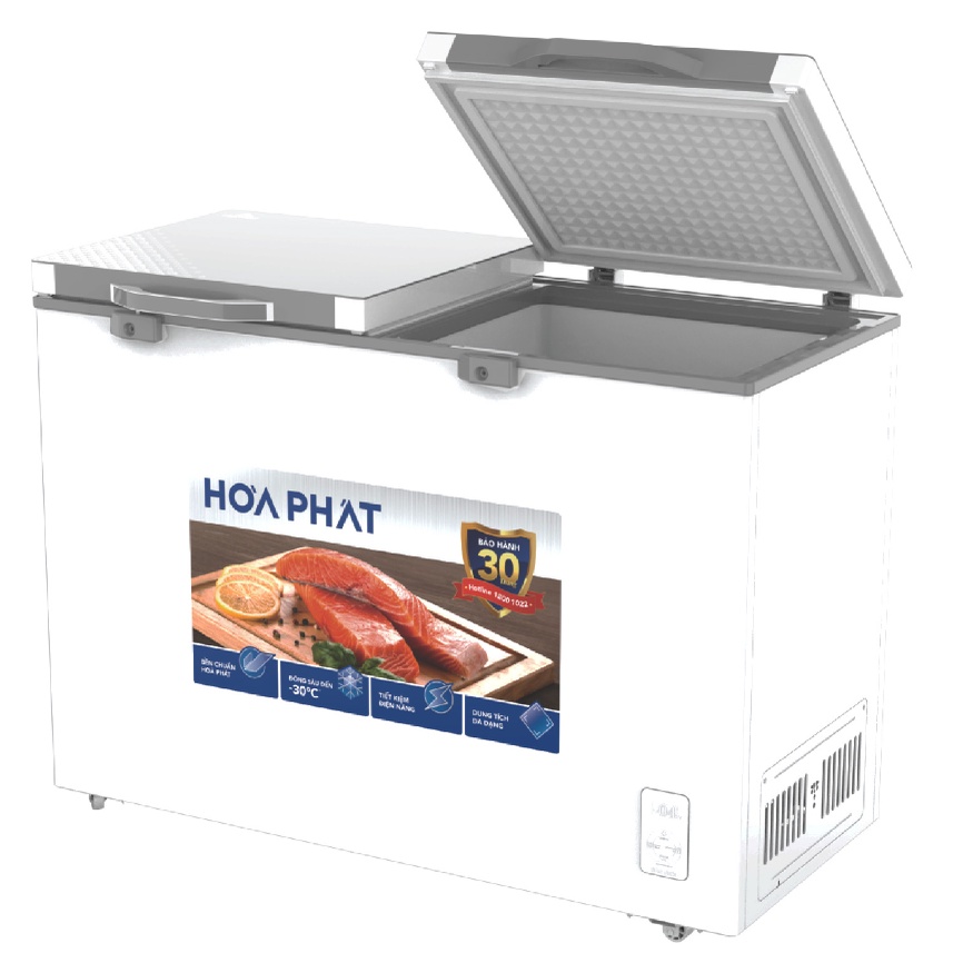 HPF BD6245.T1   -- MIỄN PHÍ CÔNG LẮP ĐẶT -- Tủ đông Hòa Phát HPF BD6245.T1 2 ngăn 2 cánh