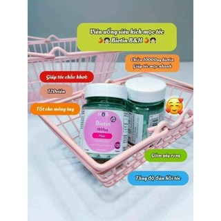 VIÊN UỐNG BIOTIN MỌC TÓC 120V