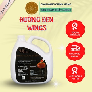 Siro đường đen wings 2.5kg hàng nhập khẩu chính hãng đài loan