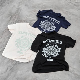 Áo thun SLY Stamp Đen | Kem | Navy