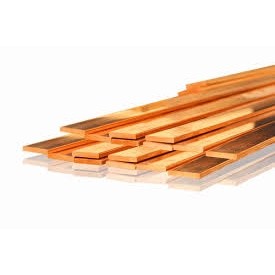 Đồng thanh cái 50x3mm dài 1m