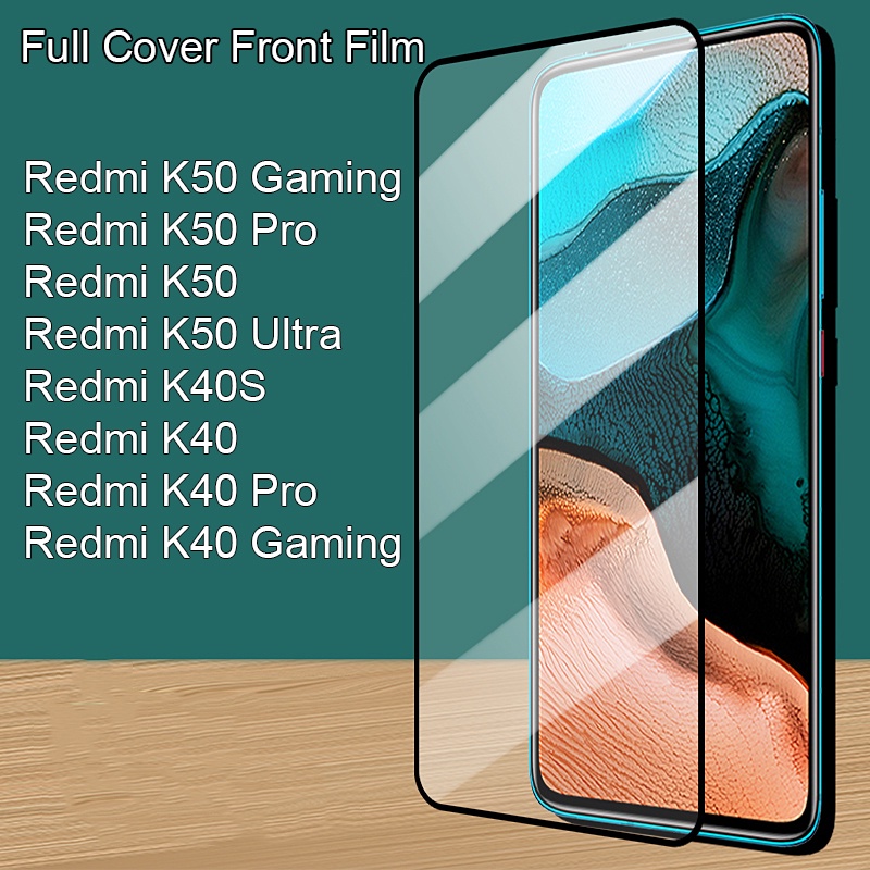 Kính Cường Lực 2.5D 9H Bảo Vệ Toàn Màn Hình Cho Xiaomi Redmi K50 Pro K50 Ultra Gaming K40S K40 Pro K40