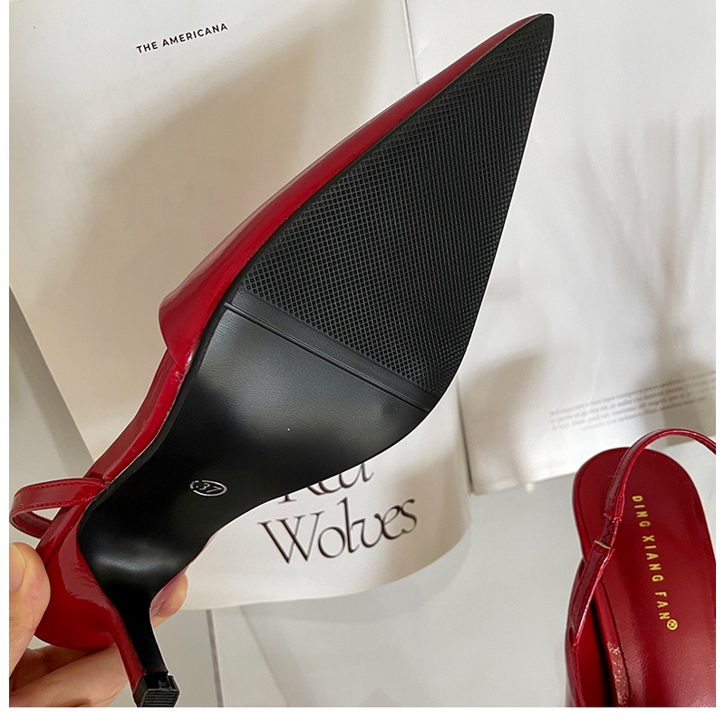 Giày Cao Gót Mũi Nhọn Phong Cách Âu Mỹ Thời Trang 2023 Cho Nữ