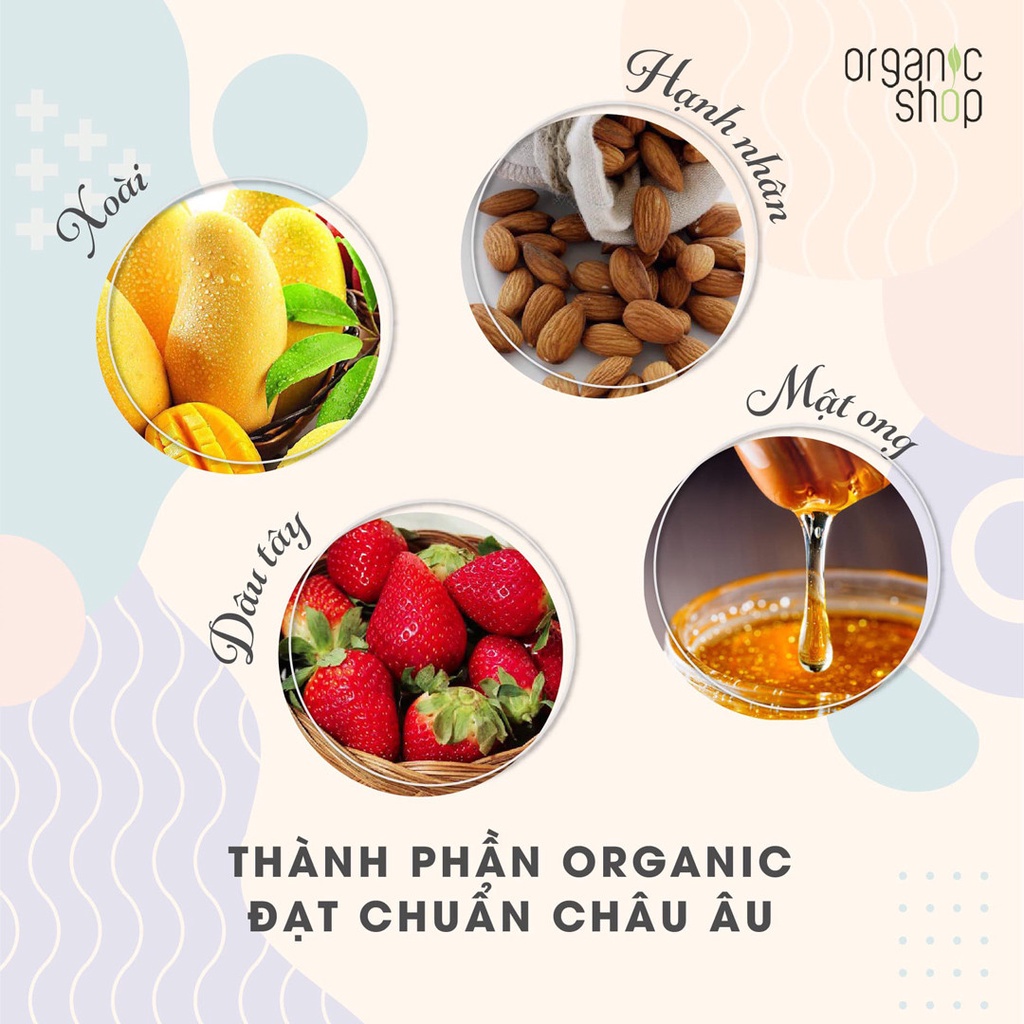 [Xả lỗ date xa] Tẩy Da Chết Organic Shop Body Toàn Thân Tẩy Tế Bào Chết Scrub 250ml - 450ml