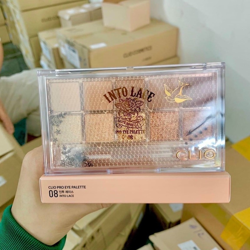 Bảng Phấn Mắt 10 Ô Clio Pro Eye Palette