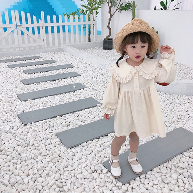 Đầm Thời Trang Mùa Xuân Kiểu Pháp Cho Bé Gái