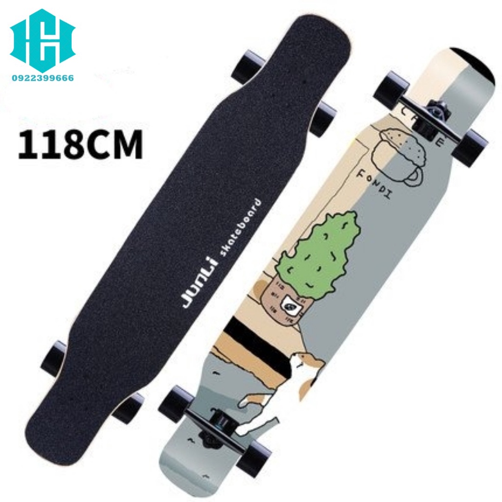 Junli Ván Trượt Longboard Chuyên Nghiệp