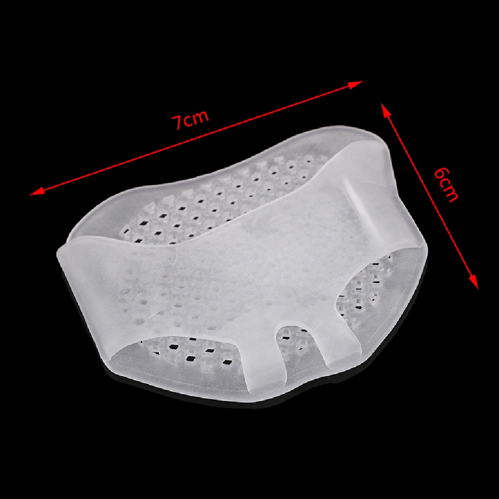 1 Cặp Miếng Lót Giày Cao Gót Bằng Silicone Đàn Hồi