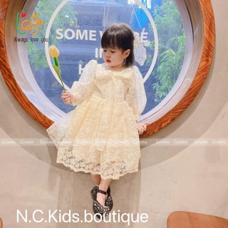 Đầm ren cao cấp cho bé từ 6-20kg