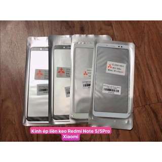 Kính ép Redmi note 5/note 5 Pro Xiaomi (Có keo)