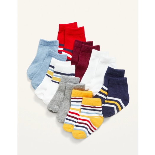 Set 8 đôi tất đa màu sắc Old Navy