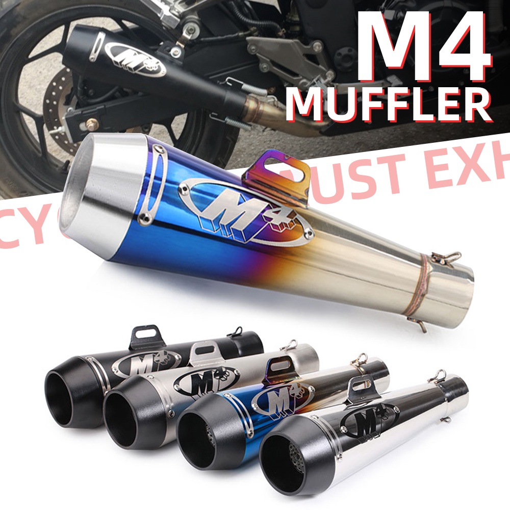 Ống xả khí M4 kích thước M4 cho xe máy