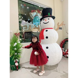 Váy Noel Cho Bé-Váy Diện Tết
