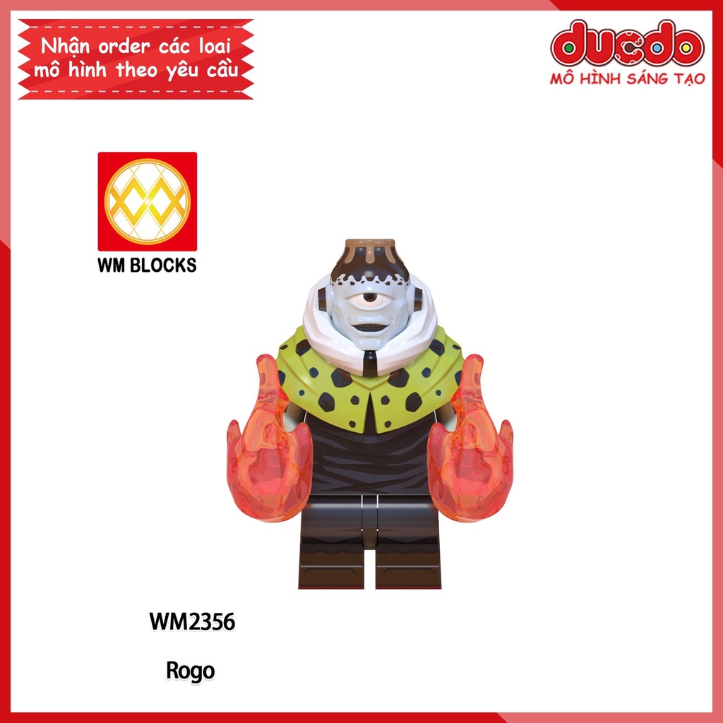 Minifigures nhân vật Anime Chú Thuật Hồi Chiến Jujutsu Kaisen - Đồ chơi Lắp ghép Xếp hình Mini Mô hình WM WM6139