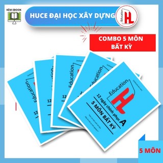 Combo huce 12 ngày 5 môn tự chọn năm 2