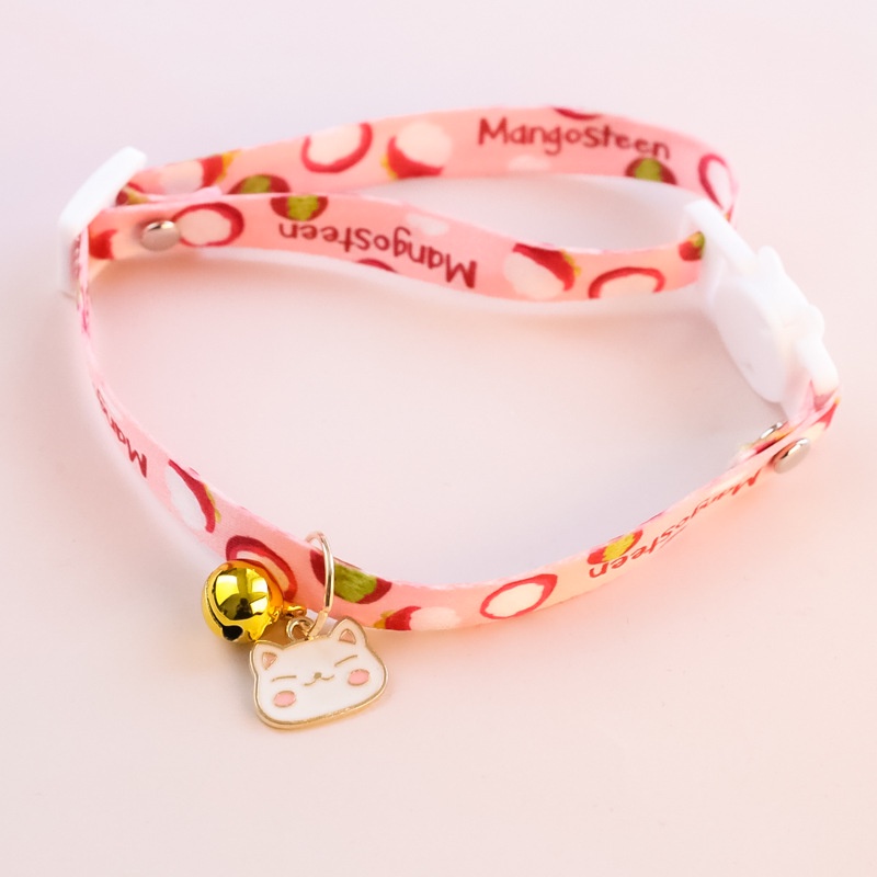 Vòng cổ cho chó mèo thú cưng charm có chuông cute cao cấp giá rẻ - Tabby Pet Store