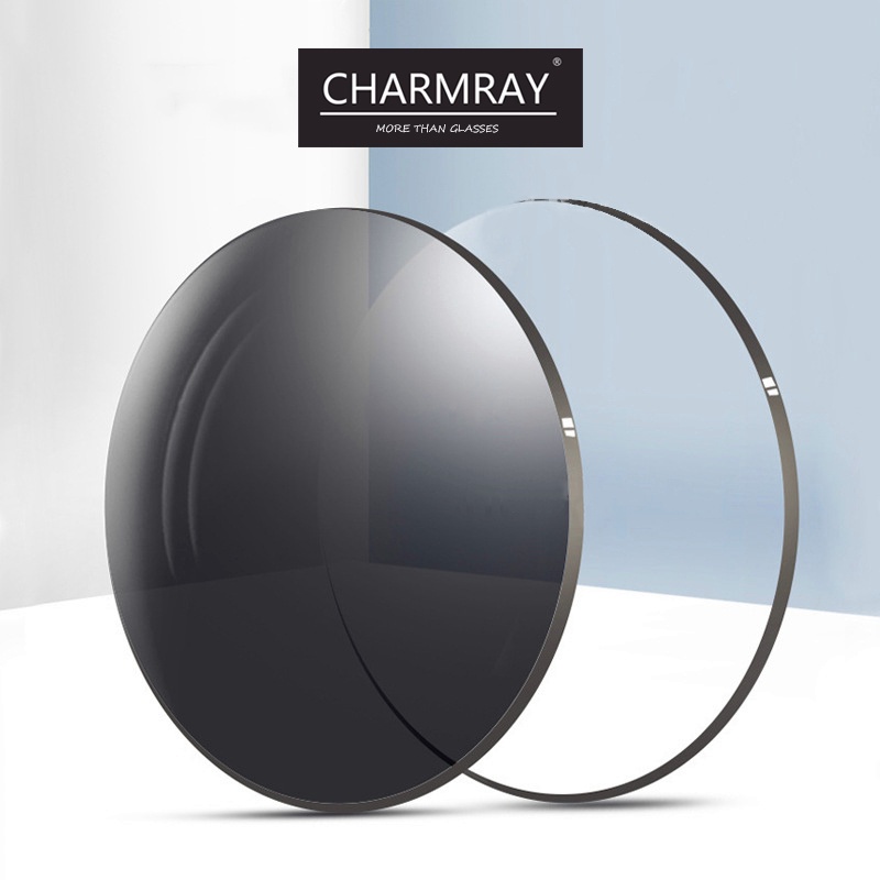 Tròng kính cận thị Charmray nhựa resin chống tia bức xạ 1.56