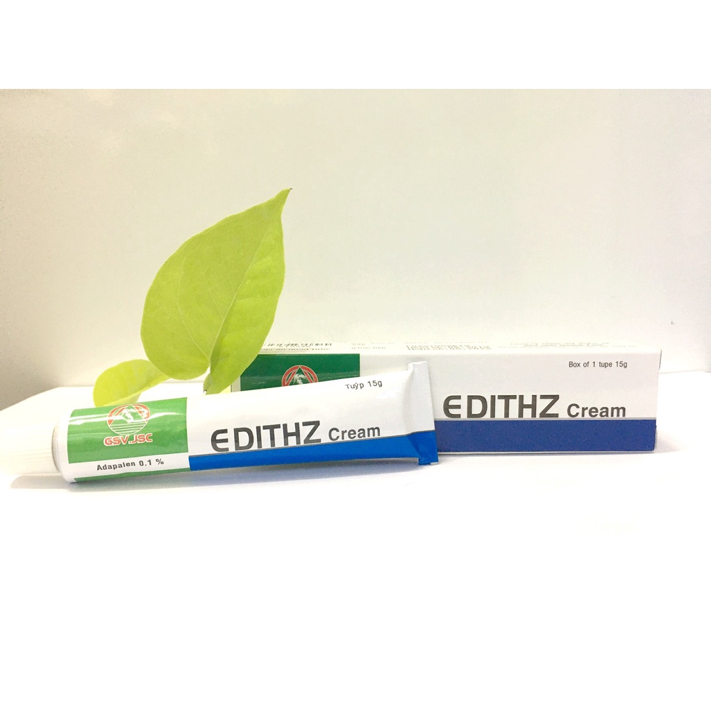 EDITHZ CREAM, NEW - Giúp giảm tình trạng mụn trứng cá và thâm sau mụn