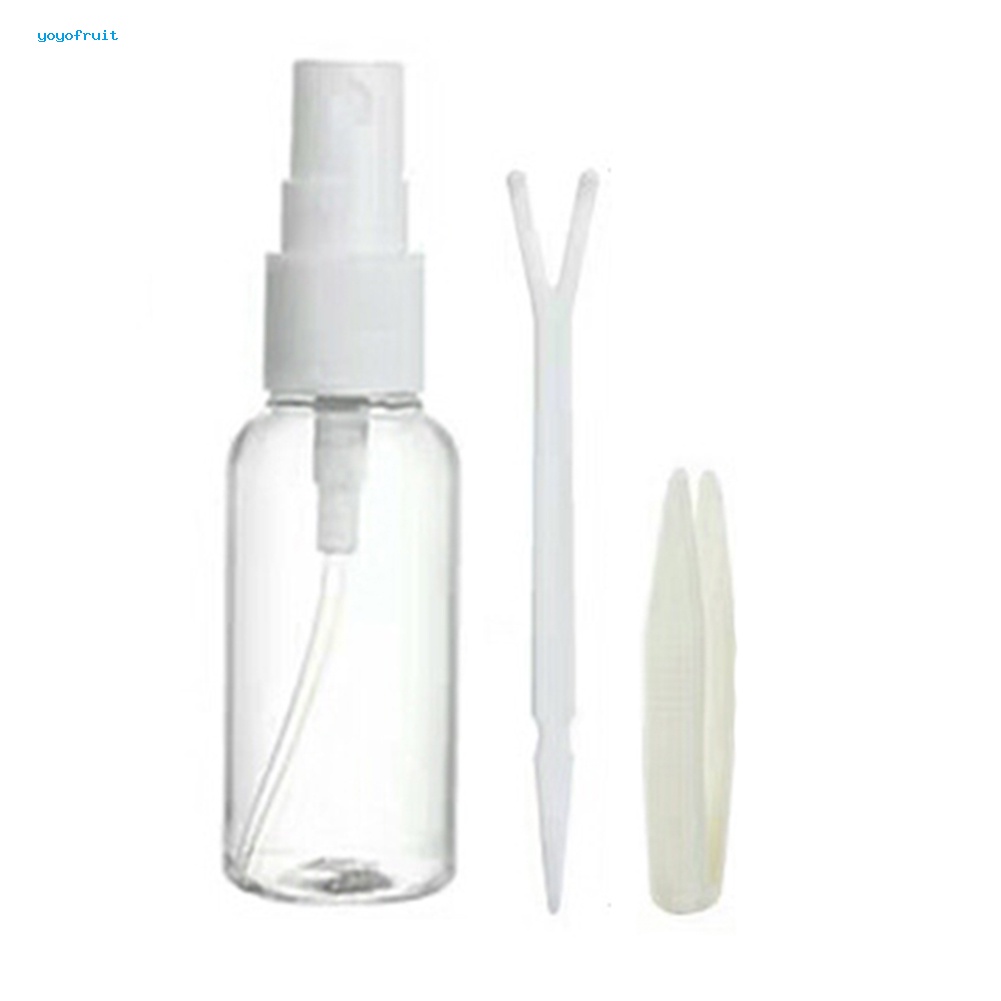 Set 5 Miếng Dán Kích Mí Vô Hình Kèm Chai Xịt Và Nhíp