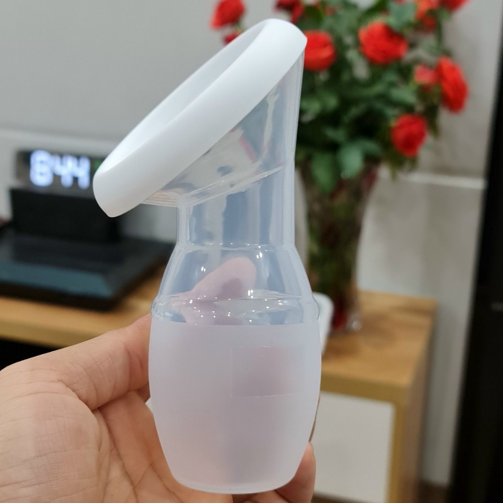 Phễu Hứng sữa rãnh tay silicone cho Mẹ 90ml