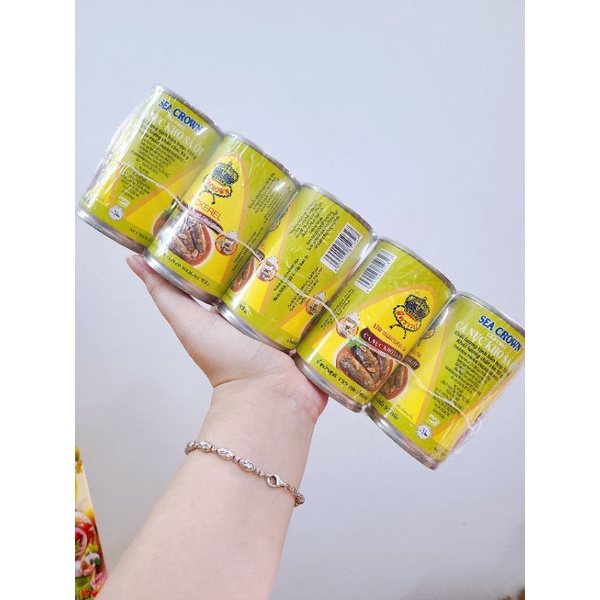 Lốc 5 hộp cá nục kho xả ớt