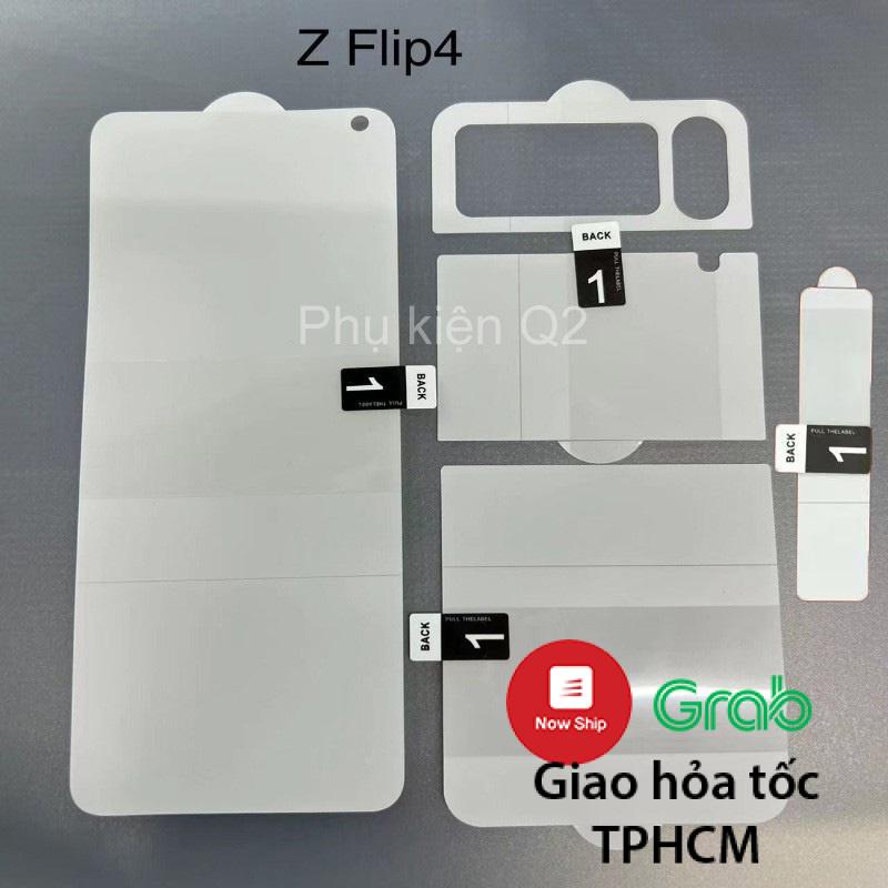 Miếng dán dẻo TPU Samsung Z Flip 1/2/3/4/5 chống trầy