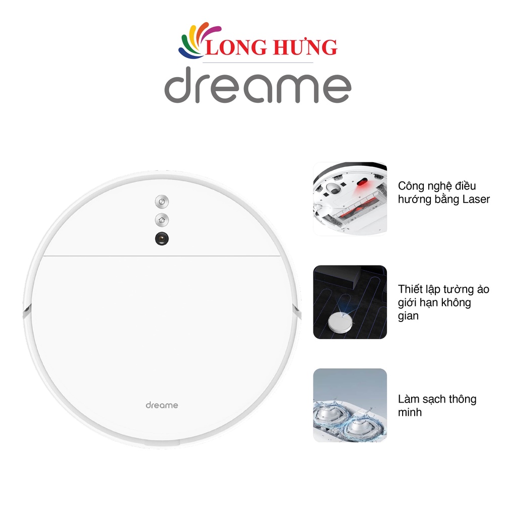 Robot hút bụi Dreame Robotic Vacuum Mop F9 RVS5-WH0 - Hàng chính hãng