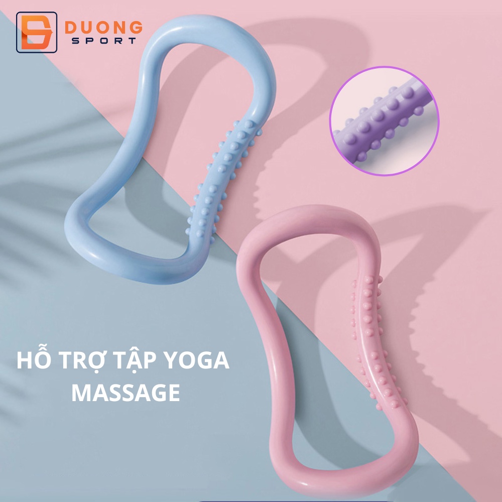 Vòng tập Yoga Myring Dụng Cụ Tập Chân Thon Giảm Mỡ Vai Kẹp Bắp Chân Tay Tại Nhà Hiệu Quả