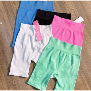 Quần tập lửng, quần short biker  thun gân SINSAY hàng xuất tập gym, yoga, thể thao, đi chơi
