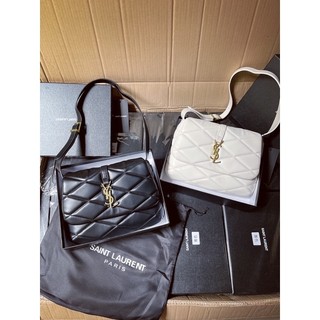 Túi Chữ YS da mềm trần trám size 22 full box