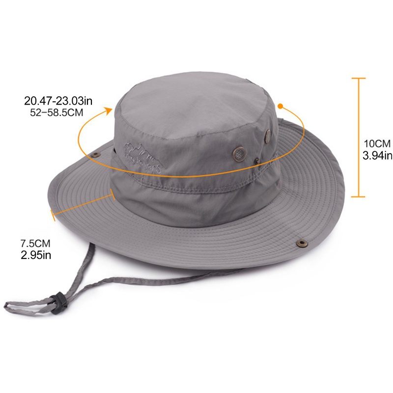 Ygt Mũ Bucket Chống Nắng Chống Thấm Nước Nhanh Khô Có Thể Gấp Gọn Tiện Dụng Cho Nam Và Nữ