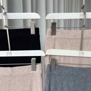 Chân váy maxi thun len xẻ hông - V745