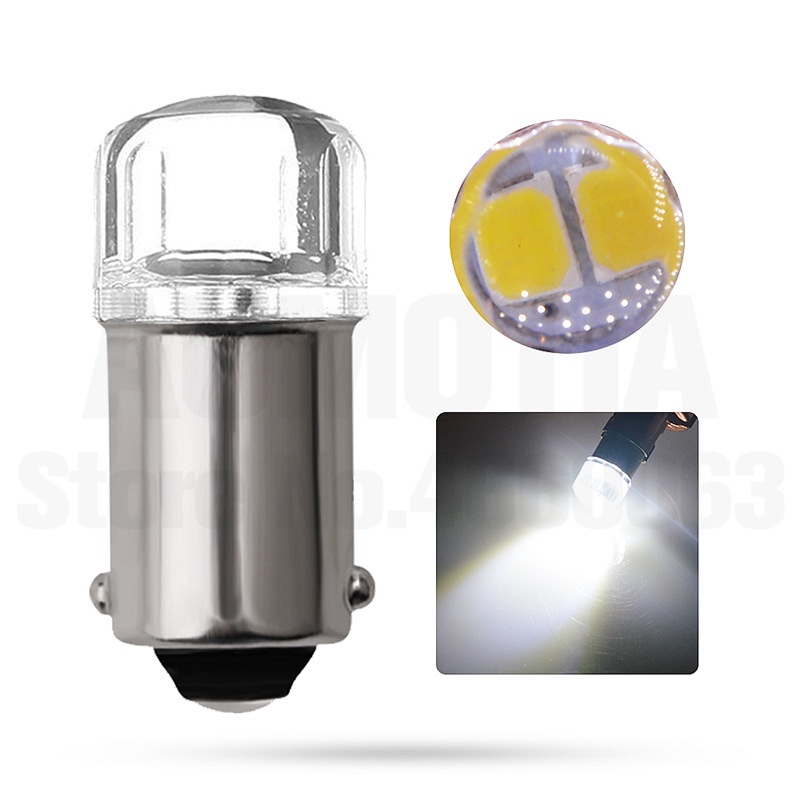 1 Đèn LED BA9S 2835 2 Bóng Gắn Nóc Xe Hơi