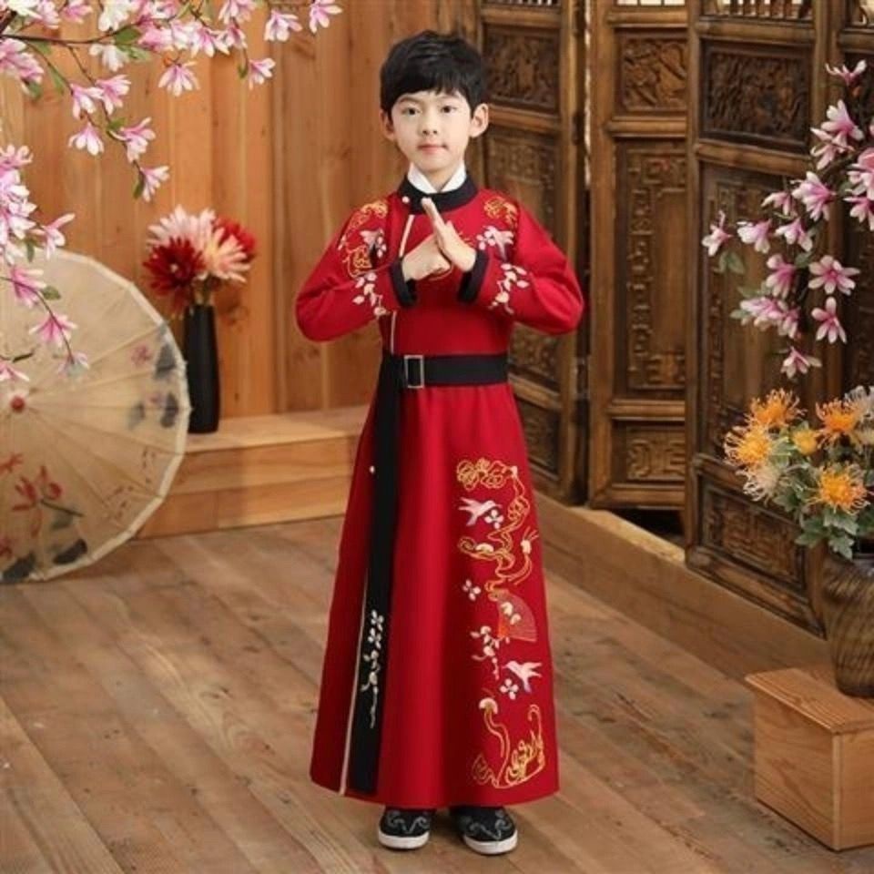 Bộ Hán Phục Phong Cách Trung Hoa Xinh Xắn Cho Bé