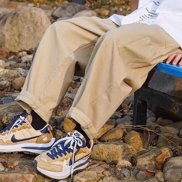 Áo Khoác Kaki Mỏng Dáng Suông Phong Cách Đường Phố Nhật Bản Cá Tính Cho Nam