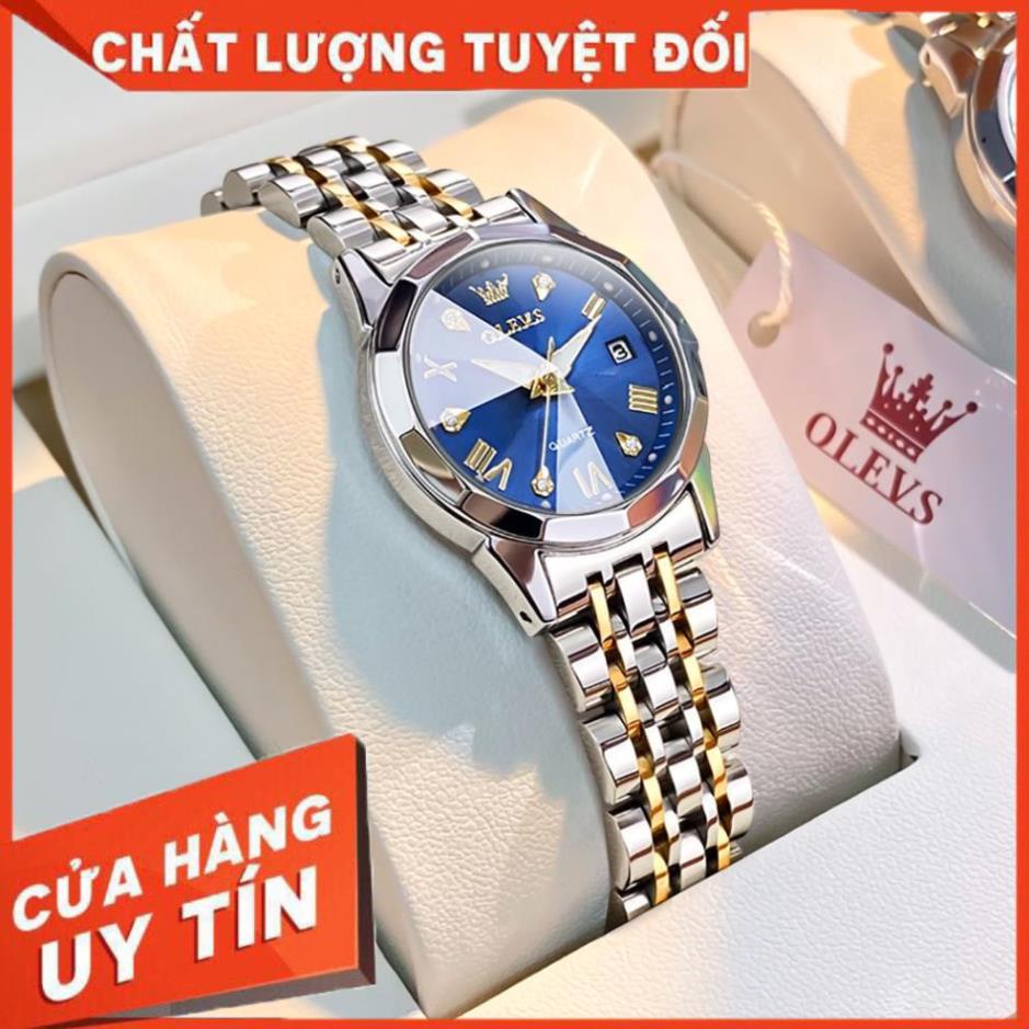 [HÀNG CHÍNH HÃNG] OLEVS 9931 Đồng hồ nữ Dây đeo bằng thép không gỉ Lịch có chức năng phát sáng Chống thấm nước | BigBuy360 - bigbuy360.vn