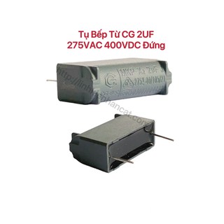 Tụ bếp từ cg 2uf 275vac 400vdc đứng