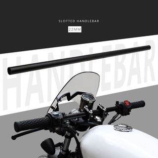 ghi đông thẳng độ cafe racer mô tô các loại 22mm dài 690mm