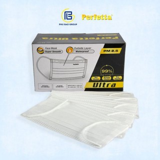 [Bịch 10 cái]Khẩu trang y tế Perfetta Ultra 4 lớp