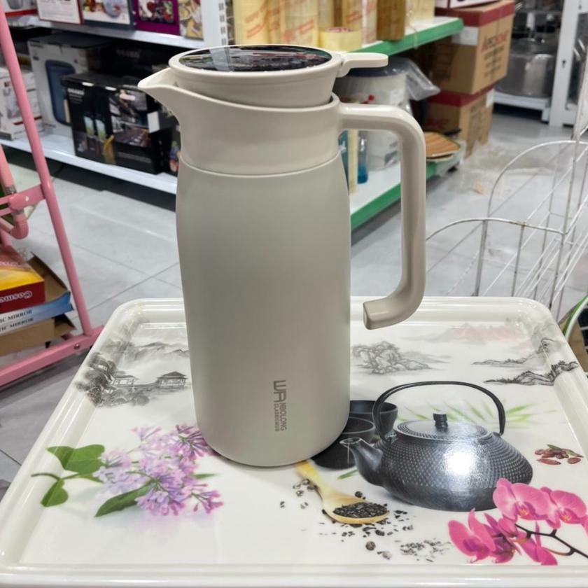 Phích Giữ Nhiệt, Bình Giữ Nhiệt Cao Cấp Dung Tích 1,1L Đo Được Nhiệt Độ Nước