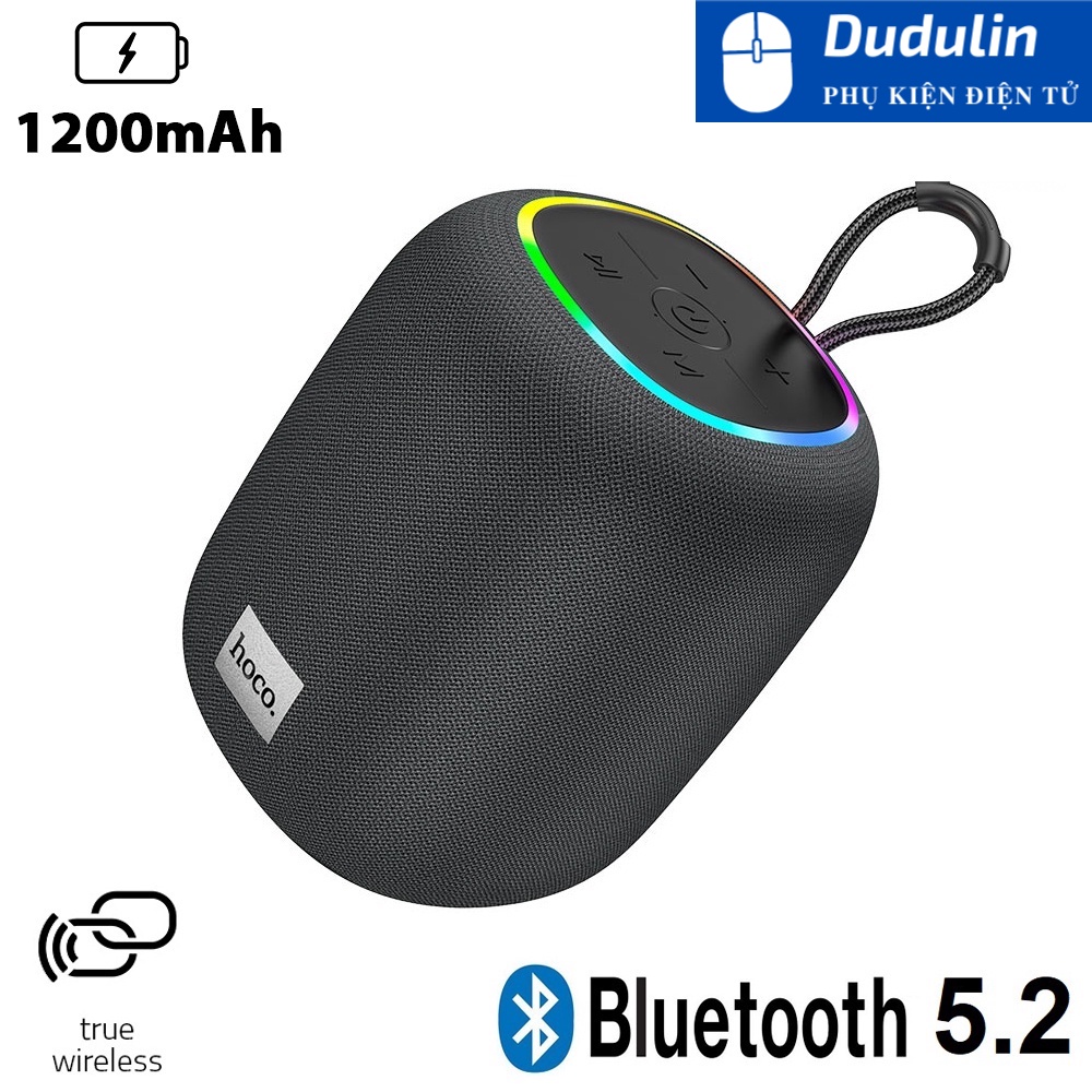 Loa Bluetooth Hoco HC14 True Wireless Stereo Kết Nối Không Dây Với Điện Thoại, Máy Tính Bảng, Laptop, TV Chính Hãng